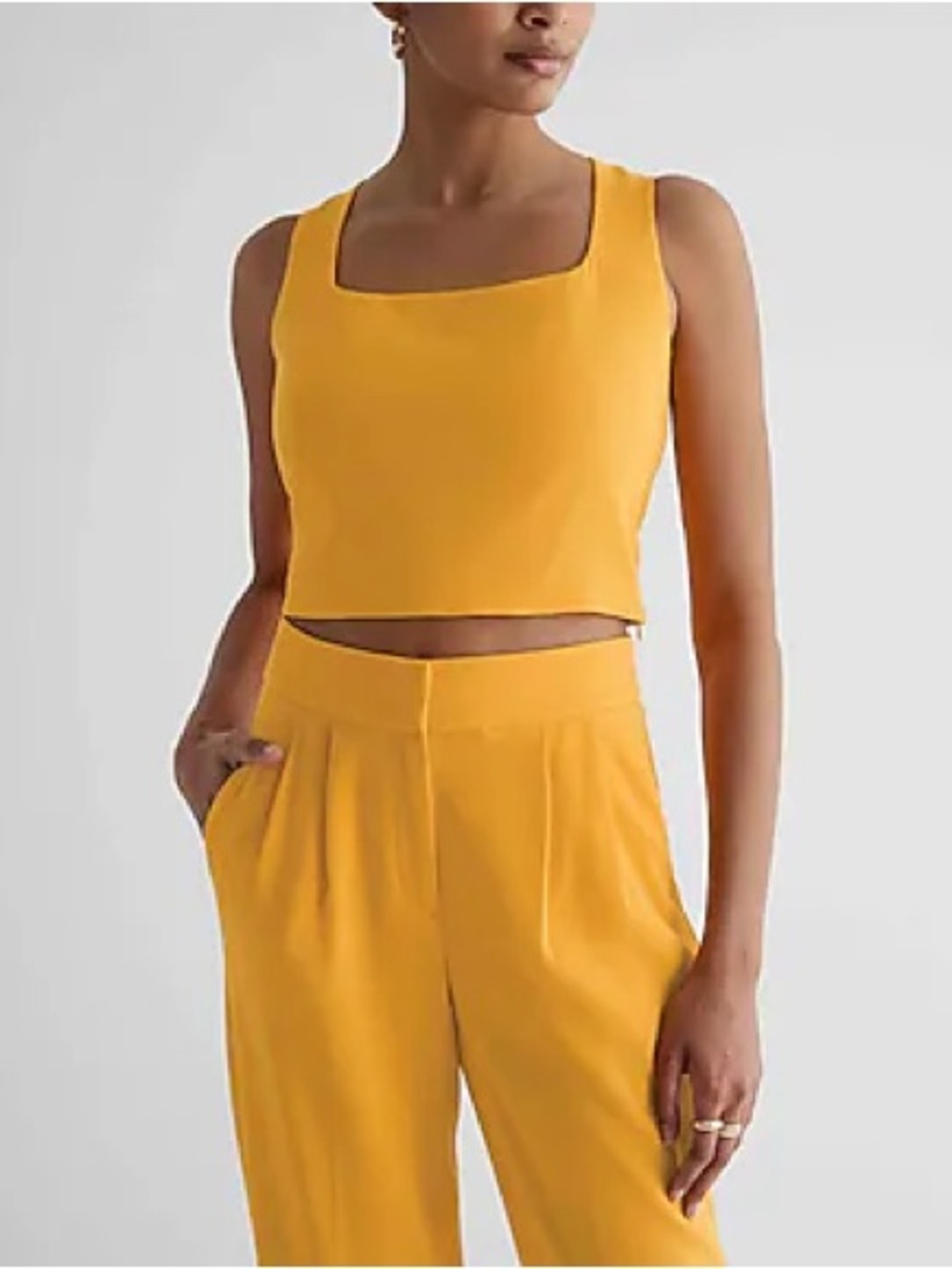 Express Cropped Tank- NWT